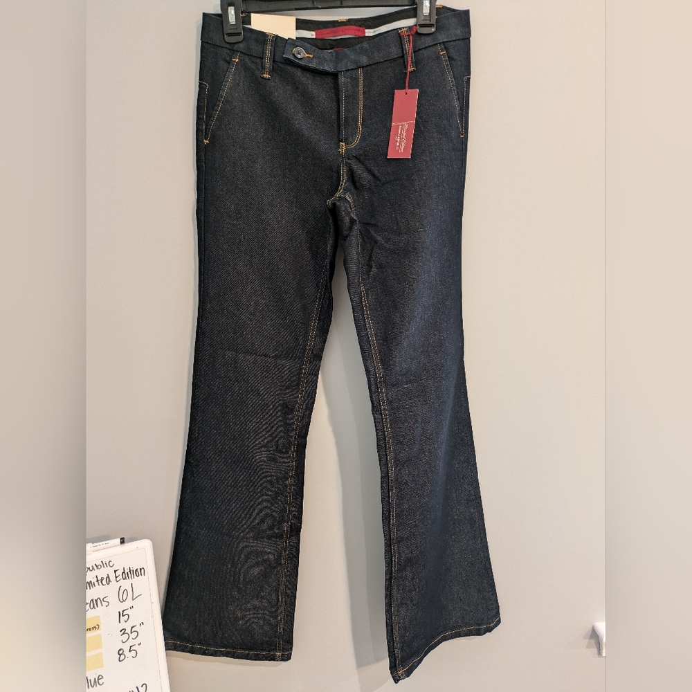 NWT Banana Republic limited edition trouser jeans size 6L